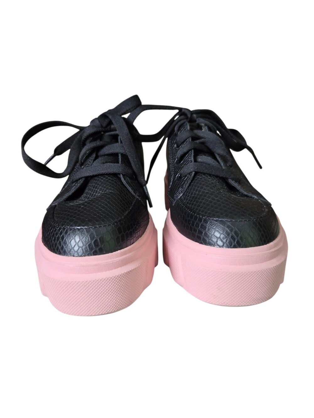 SOREL Caribou X Womens Waterproof Black with Pink Platform Sneakers, size 9.5. - Picture 2 of 10